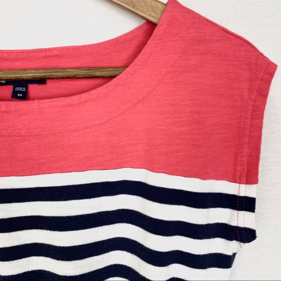 ❤️GAP Striped Color Block Spring Dress - Picture 3 of 6
